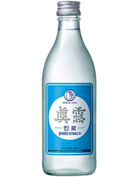 韩国清酒 JINRO 350ml Soju Retro alc. 16,5° vol x 20