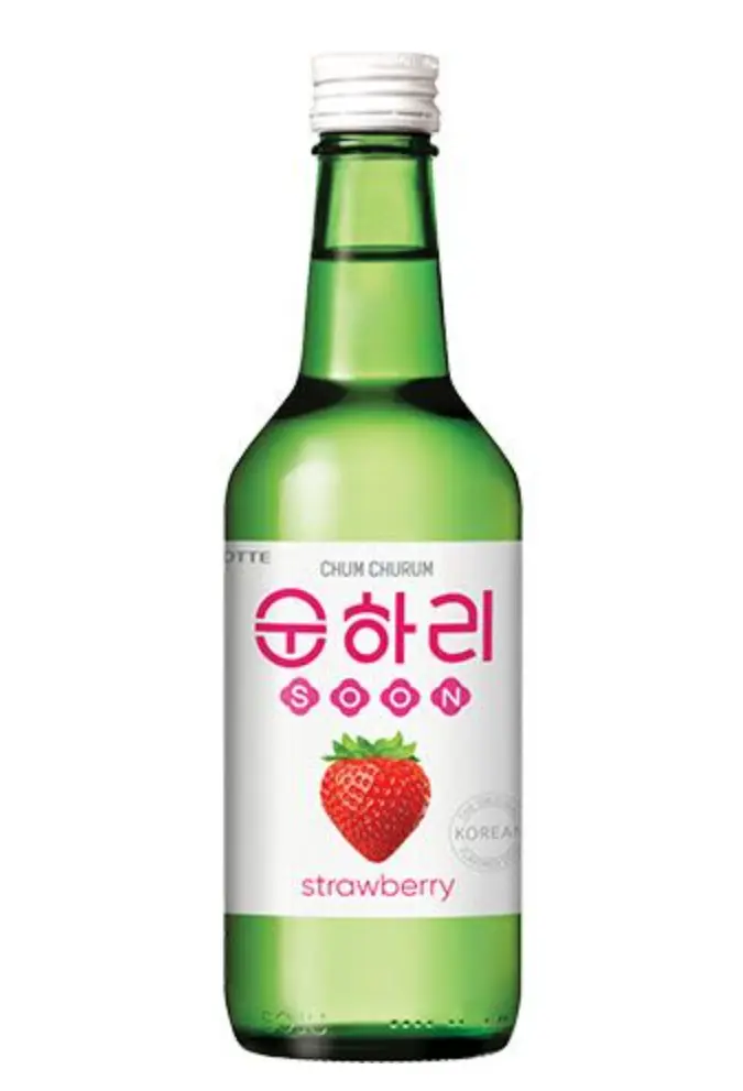 韩国清酒 草莓 JINRO Soju Strawberry alc. 13° vol 350ml x 20