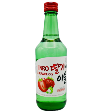 韩国清酒 JINRO Soju Strawberry alc. 13° vol 350ml x 20