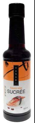 小瓶 甘口酱油瓶 HANABI Sweet Soya Sauce 150ml x6