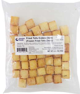 油炸豆腐 Fried Tofu 3 x 3cm 1kg