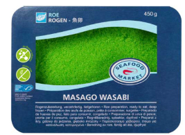 芥末鱼籽 Masago Wasabi (SMF) 450g（12）