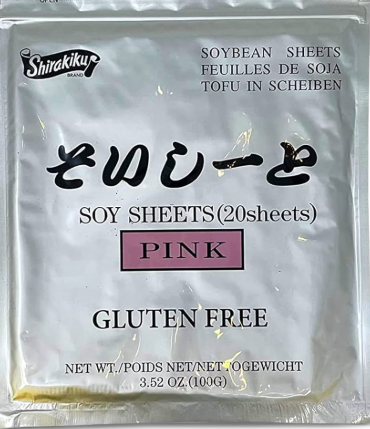 豆皮 Soy Sheets Pink 70g (20)