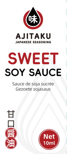 味匠 外卖 甘口甜酱油  AJITAKU Sweet Soya Sauce 10ml x 300（3）