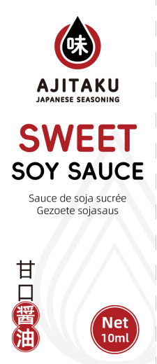 味匠 外卖 甘口甜酱油 10ML - AJITAKU Sweet Soya Sauce 10ml x 300（3）
