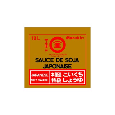 日本淡口酱油 MARUKIN Soya Sauce 18L