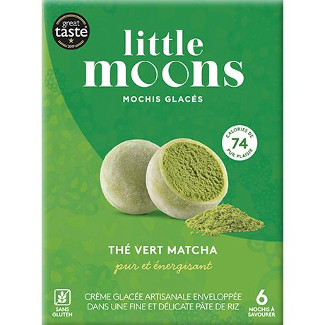 绿茶 Green Tea LITTLE MOONS Mochi Ice Cream 32g * 6 (10)