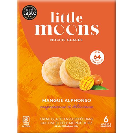 芒果 Mango LITTLE MOONS Mochi Ice Cream 32g * 6 (10)