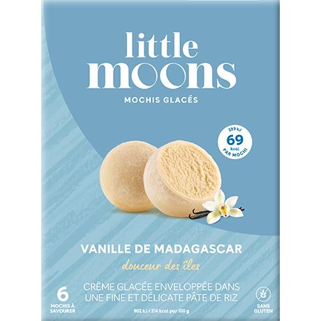 香草 Vanilla LITTLE MOONS Mochi Ice Cream 32g * 6 (10)