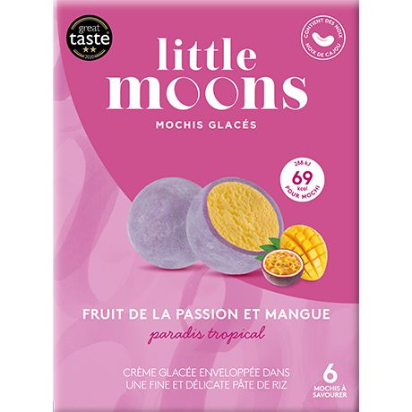 香草 Vanilla LITTLE MOONS Mochi Ice Cream 32g*6 (10)