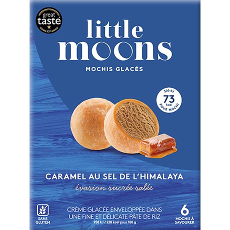 焦糖 Cream Salted Caramel LITTLE MOONS Mochi Ic 32g * 6 (10)