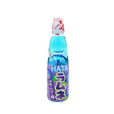 蓝莓味波子汽水 Ramune parfum Myrtille 200ml x30