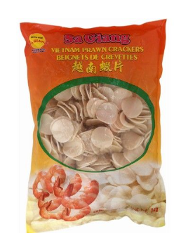 炸虾片 1kg SA GIANG  Prawn Cracker Unfried（12）