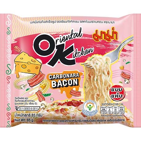 MAMA 培根拌面 Instant Noodles Carbonara OK BACOM 20*85g