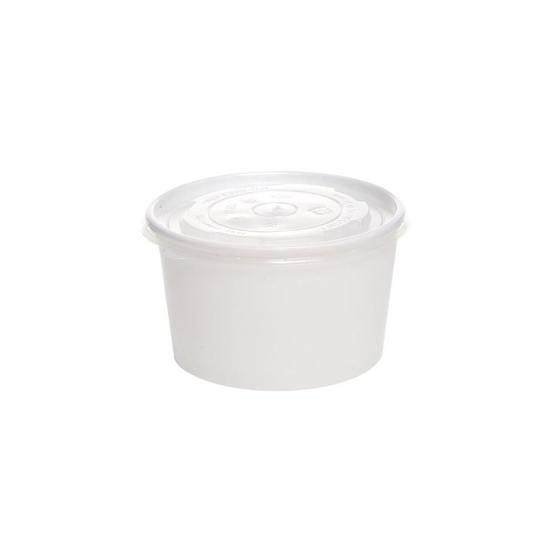 白牛皮汤碗 Paper Soup Pot 320ml 1oz x 1000