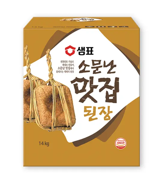 韩国黄豆酱 Pâte de soja Doenjang régulière SEMPIO KR 14kg 