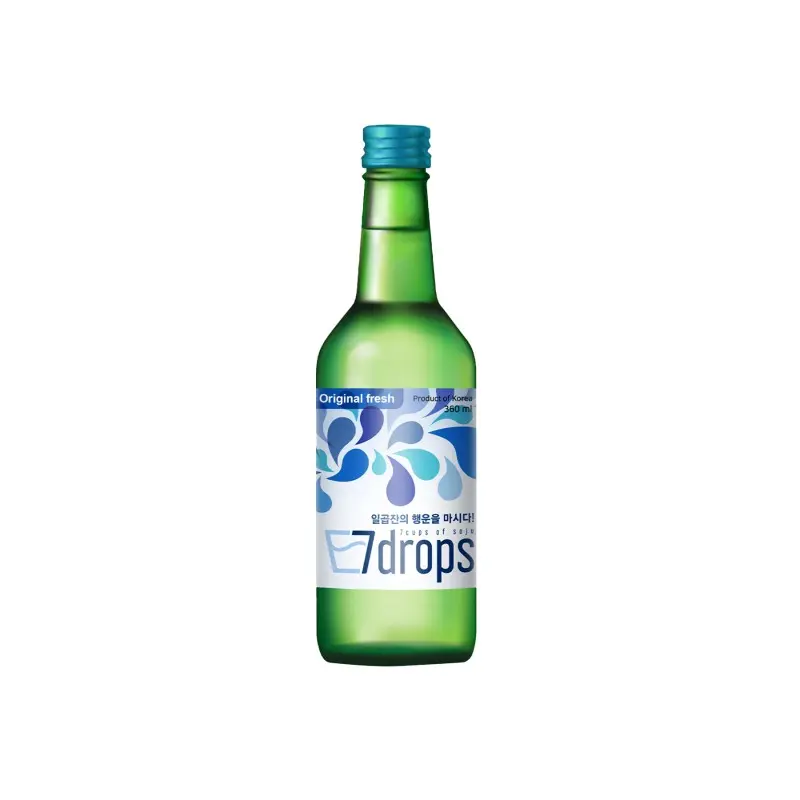 韩国烧酒 原味 SOJU Original fresh 16% 7DROPS KR 360ml x 20