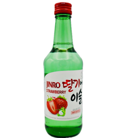 [SD-4321-4] 韩国清酒 草莓 JINRO Soju Strawberry alc. 13° vol 350ml x 20