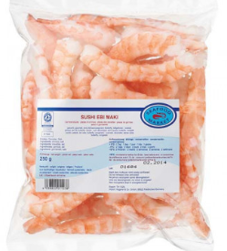 [FP-4996-25] 包卷寿司虾 Sushi Ebi Broken/Maki Cooked Shrimps 250g（20）