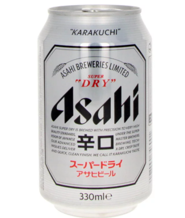 [FW-203373-60] 易拉罐 ASAHI Beer 330ml x 24   Caneed