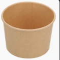 [PT011-33] 牛皮 汤碗 （含盖）Papier Soup Bowl 400ml * 650st  