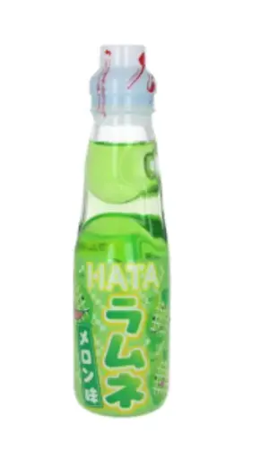 [FW-037-61] 蜜瓜味波子汽水 RAMUNE MELON 200MLX30