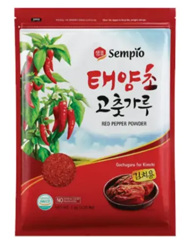 [237041-080] 韩国辣椒粉细Piments en poudre (fine) KR 1kg*(10)