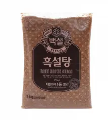 [271001-080] 韩国红糖 Sucre noir KR 1kg*(16)