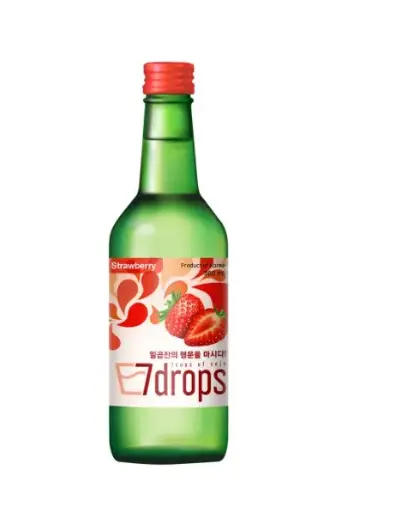 [331039-081] 韩国烧酒 草莓SOJU Fraise 12% 7DROPS KR 360ml*(20)