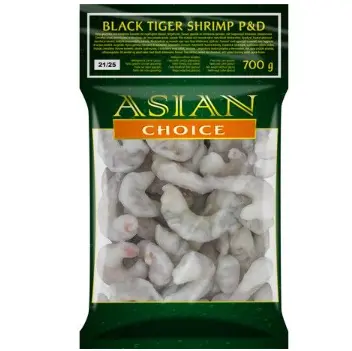 [FP-4105] 去壳虾 ASIAN CHOICE  Black Tiger Shrimp P&D 21/25 700g（10）
