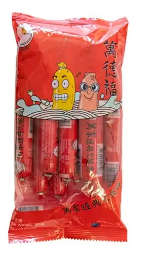 [6240] 万德福火腿肠 WANDERFORT  Ham Sausage Classic 9 X 30g （15）