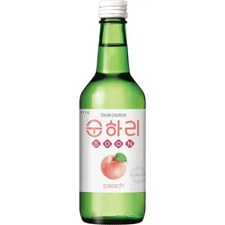 [4406-07] 韩国清酒 桃子 CHUM CHURUM  Soju Peach 12% Alc.